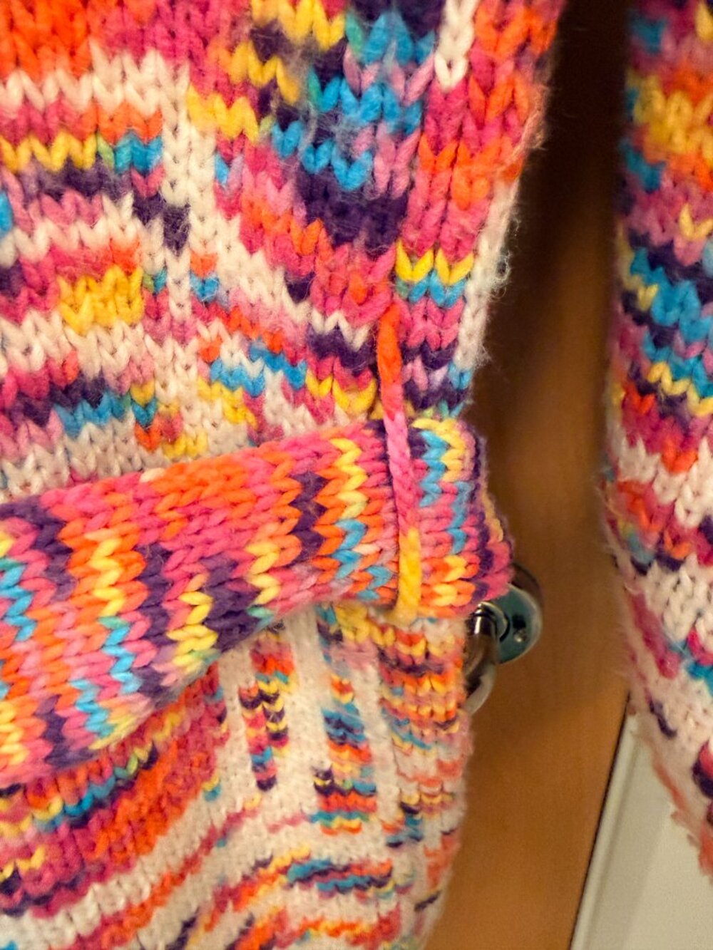 Farm Rio Multicolored Wild Hearts Cardigan - Picture 14 of 16